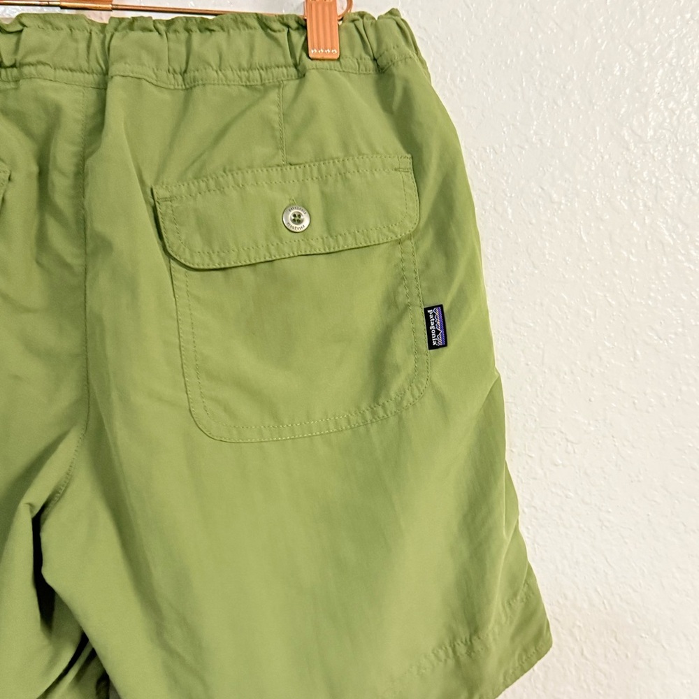 Patagonia women’s Upcountry olive Shorts size 6 - Picture 8 of 10